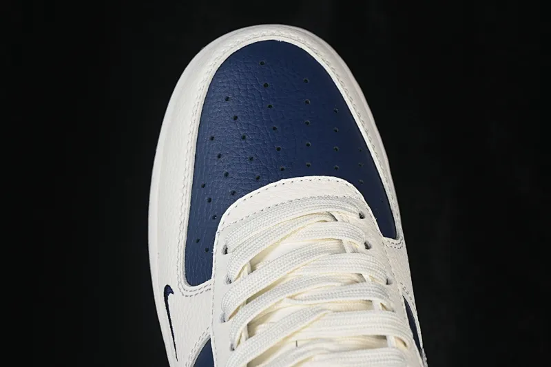 All Categories Nk Air Force 1 Air Force Series Nk Air Force 1 Low Air Force Low Nike Air Force 1'07 Low Off-White Navy Contrast Color Air Force One Low-top Casual Sneakers DN1688-817
